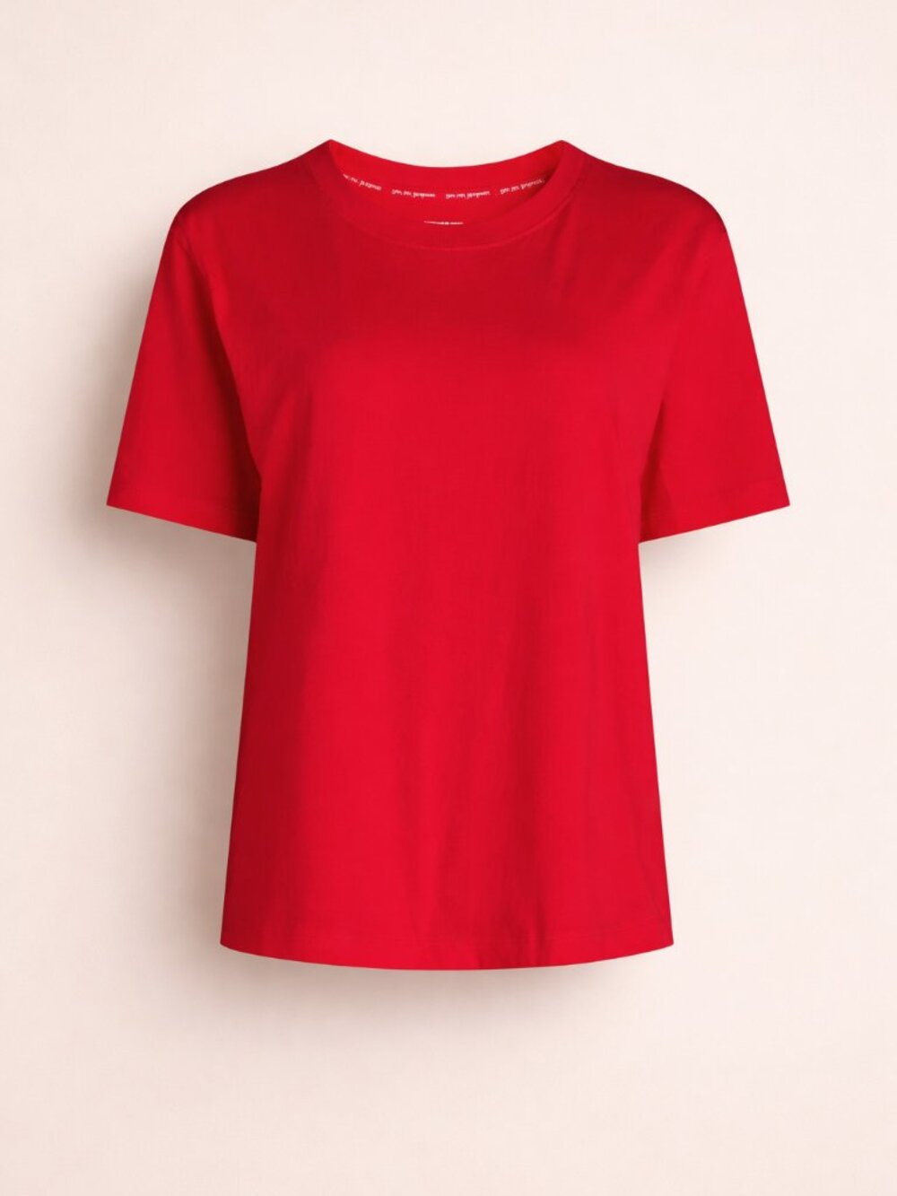 Joyspun Sleep Easy T-Shirt Red Pepper Pajama Tee Size L NWT Soft Lounge